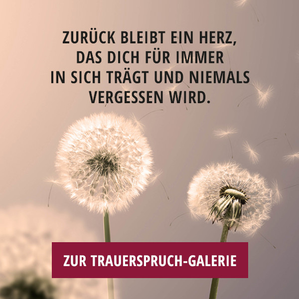 Traueranzeigen WirTrauern